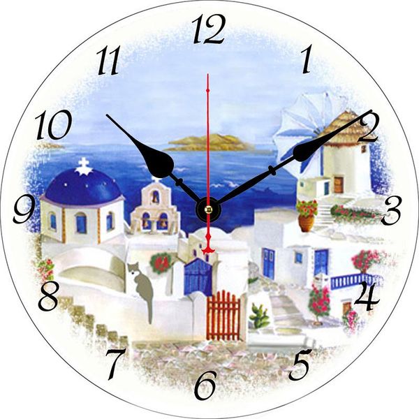 wall clocks 14" wooden round clock silent vintage design greece print chic large decorative roman numerals home lndoor office decor
wall clocks 14" wooden round clock silent vintage design greece print chic large decorative roman numerals home lndoor office decor
