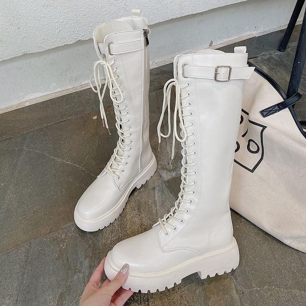 boots 2021 thicken winter knight women knee high long square heel retro thick motorcycle black white botas mujer
boots 2021 thicken winter knight women knee high long square heel retro thick motorcycle black white botas mujer