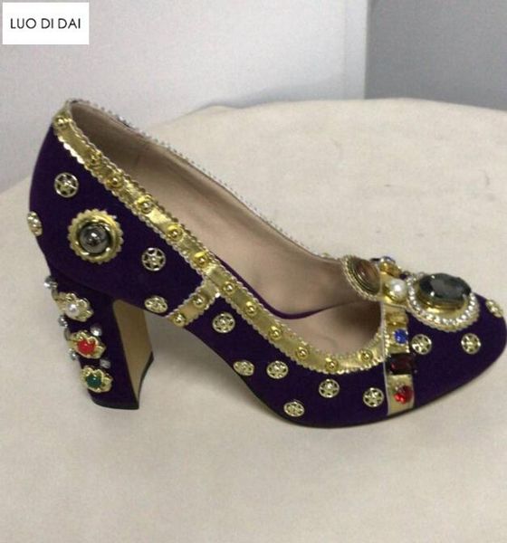 women vintage high heels chunky heel diamond pumps party shoes spike stud dress wedding, Black
women vintage high heels chunky heel diamond pumps party shoes spike stud dress wedding, Black