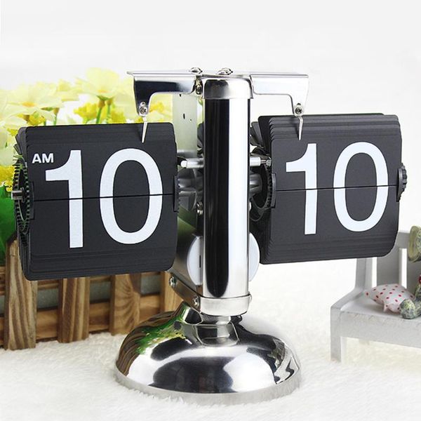 desk & table clocks internal gear operated flip down clock page turning office study room indoor living accurate deskdouble stand home 
desk & table clocks internal gear operated flip down clock page turning office study room indoor living accurate deskdouble stand home