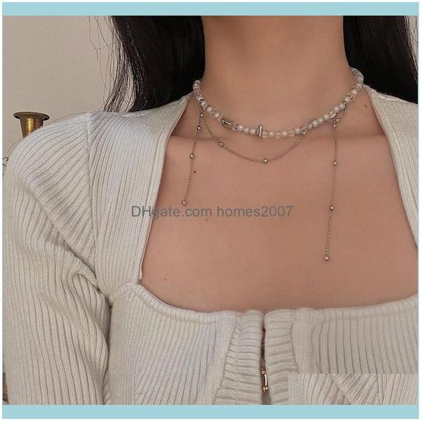 necklaces & pendants jewelryvintage sier color metal imitated pearl round clavicle chain irregular geometric cross beaded necklace for women, Silver
necklaces & pendants jewelryvintage sier color metal imitated pearl round clavicle chain irregular geometric cross beaded necklace for women, Silver
