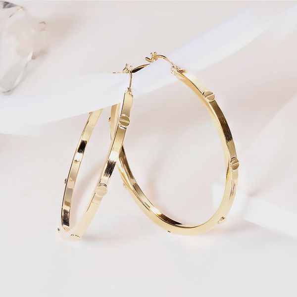 simple design big circle hoop earrings women bohemian bridal party jewelry 925 sterling silver rose yellow gold earrings brincos y200107, Golden;silver
simple design big circle hoop earrings women bohemian bridal party jewelry 925 sterling silver rose yellow gold earrings brincos y200107, Golden;silver