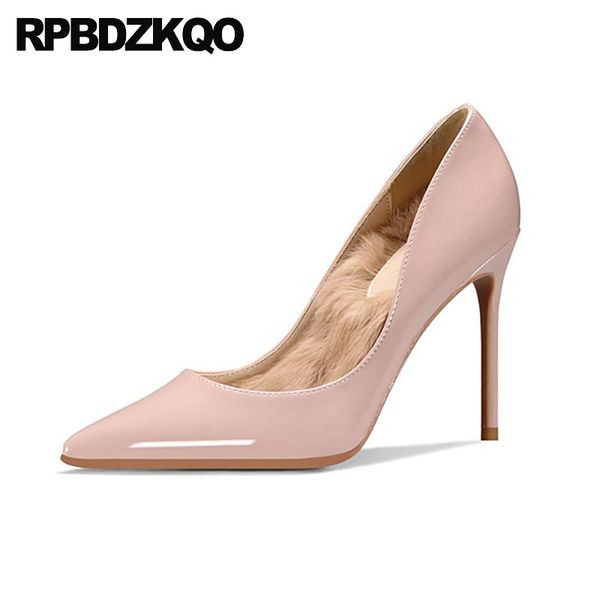 dress shoes italian 42 2021 thin patent leather nude pointed toe heels women medium size 33 3 inch extreme european pumps plus high, Black
dress shoes italian 42 2021 thin patent leather nude pointed toe heels women medium size 33 3 inch extreme european pumps plus high, Black