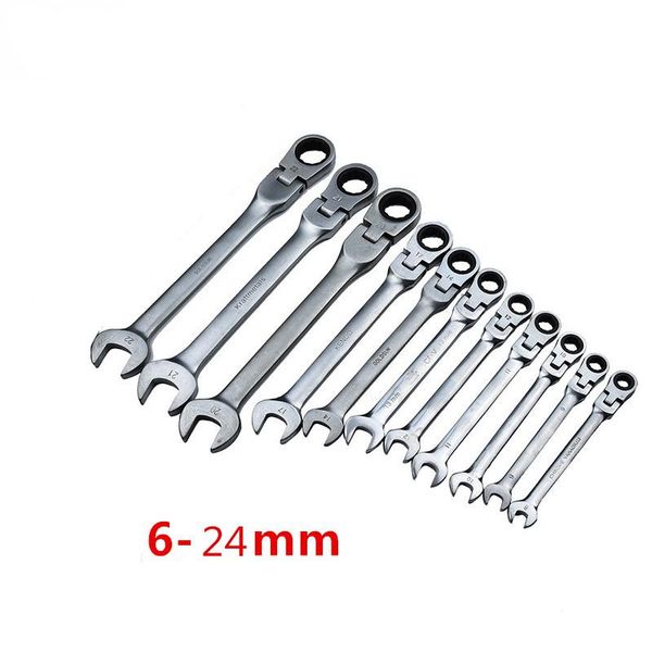 est 6-24mm flexible head ratchet metric spanner open end ring wrenches tool handle wrench hand tools
est 6-24mm flexible head ratchet metric spanner open end ring wrenches tool handle wrench hand tools