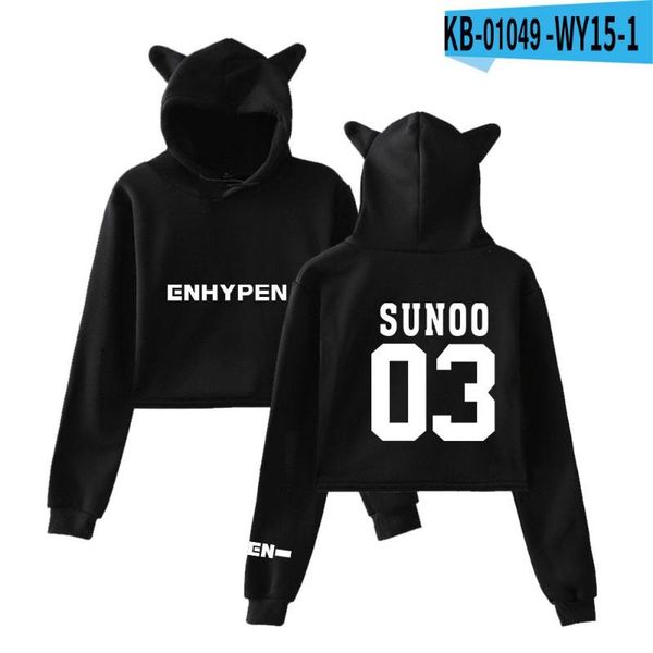 men's hoodies & sweatshirts enhypen kpop cat ear hoodie sweatshirt menber name logo cool long sleeve cartoon cotton women pullovers, Black
men's hoodies & sweatshirts enhypen kpop cat ear hoodie sweatshirt menber name logo cool long sleeve cartoon cotton women pullovers, Black