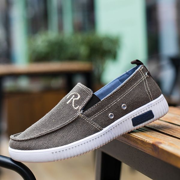 shoe men simple male canvas high autumn moccasins anti-slip quality comfortable shoes vulcanized man apartments 678 1x31, Black
shoe men simple male canvas high autumn moccasins anti-slip quality comfortable shoes vulcanized man apartments 678 1x31, Black