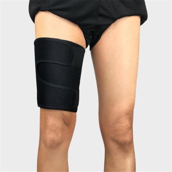 none thigh protection belt sports compressed leg cover muscle pad arm & warmers, Black
none thigh protection belt sports compressed leg cover muscle pad arm & warmers, Black