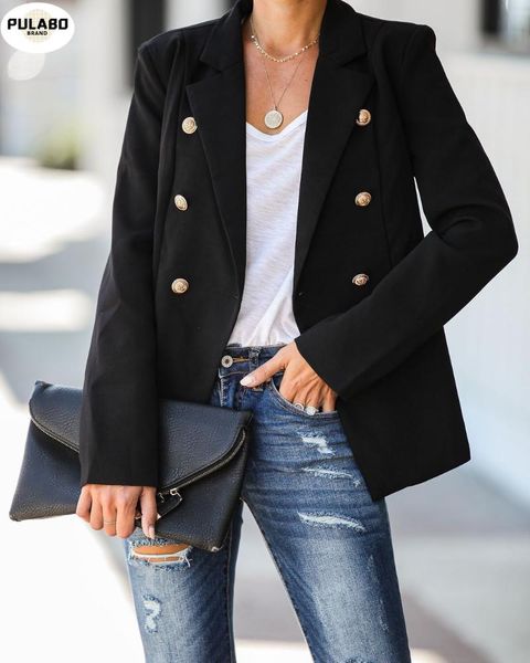 women's suits & blazers green blue yellow black white blazer women office formal double breasted buttons plus big size drop ship, White;black
women's suits & blazers green blue yellow black white blazer women office formal double breasted buttons plus big size drop ship, White;black