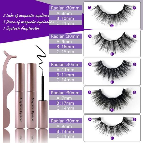false eyelashes 2 magnetic liquid eyeliner 5 eyelash thick and long easy to wear setscosmetics lashes makeup tool kit
false eyelashes 2 magnetic liquid eyeliner 5 eyelash thick and long easy to wear setscosmetics lashes makeup tool kit