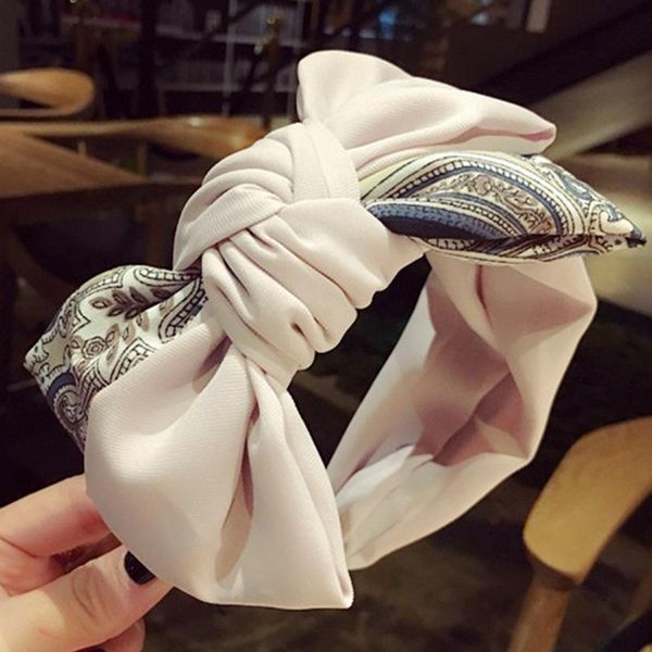 party decoration 2021 women headband twist hairband girl bows headbands cross turban hairbands headwear hair hoop girls accessories