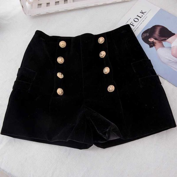 autumn short's boots thin black metal double breasted high waist velvet winter women 210601, White;black
autumn short's boots thin black metal double breasted high waist velvet winter women 210601, White;black