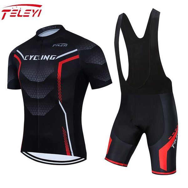 racing sets teleyi 2021 men cycling jersey summer short sleeve set maillot 19d bib shorts bicycle clothes sportwear shirt clothing suit, Black;blue
racing sets teleyi 2021 men cycling jersey summer short sleeve set maillot 19d bib shorts bicycle clothes sportwear shirt clothing suit, Black;blue