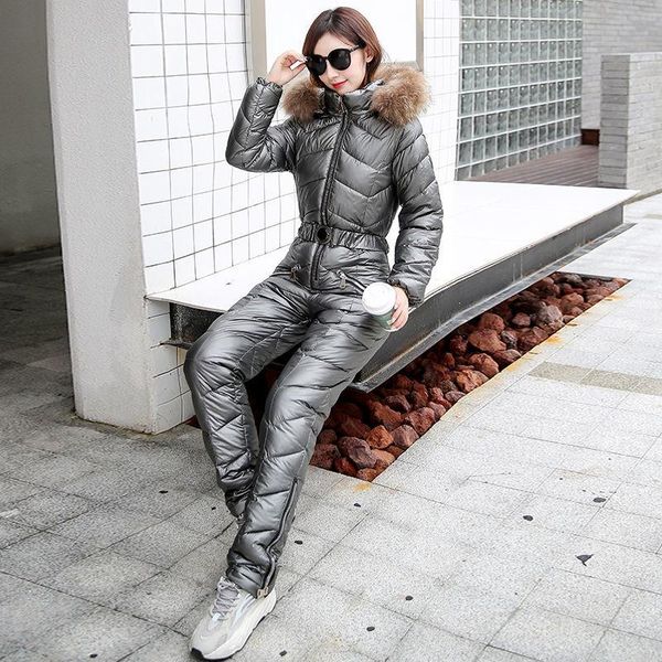 women's two piece pants women 2021 winter thick warm suspenders jumpsuit cotton coat suit female fashion hooded padded jacket two-piece, White
women's two piece pants women 2021 winter thick warm suspenders jumpsuit cotton coat suit female fashion hooded padded jacket two-piece, White