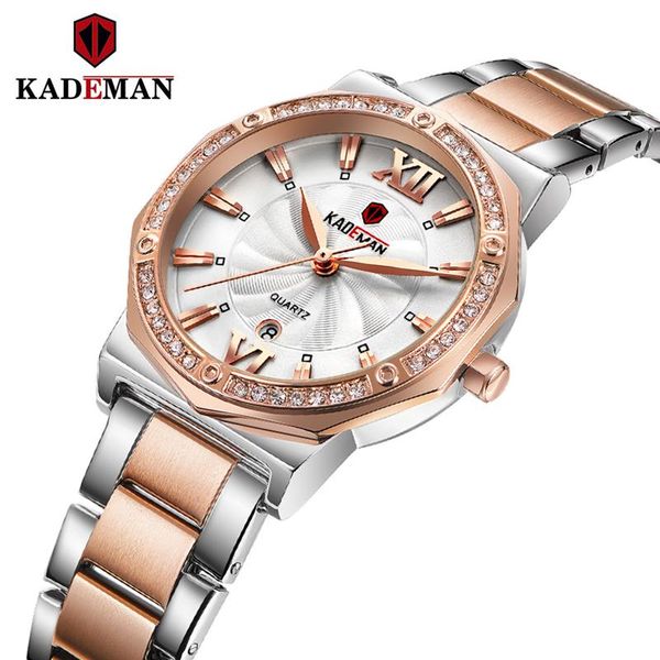 wristwatches kademan diamond watch woman rose gold ladys stainless steel butterfly clasp women watches female designer, Slivery;brown
wristwatches kademan diamond watch woman rose gold ladys stainless steel butterfly clasp women watches female designer, Slivery;brown