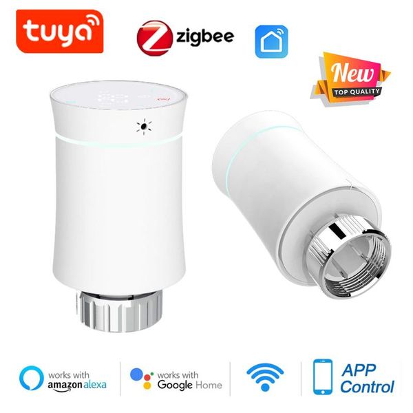 smart home control shojzj tuya zigbee3.0 trv radiator actuator valve programmable thermostat temperature heater voice alexa
smart home control shojzj tuya zigbee3.0 trv radiator actuator valve programmable thermostat temperature heater voice alexa