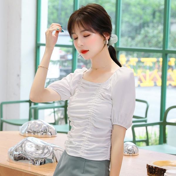 women's blouses & shirts coigarsam french style chiffon blouse women summer vintage square collar blusas womens and white black 862
women's blouses & shirts coigarsam french style chiffon blouse women summer vintage square collar blusas womens and white black 862