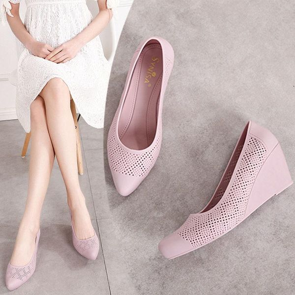 summer ladies shallow mouth jelly shoes baotou sandals fashionable hollow high-heeled beach, Black
summer ladies shallow mouth jelly shoes baotou sandals fashionable hollow high-heeled beach, Black