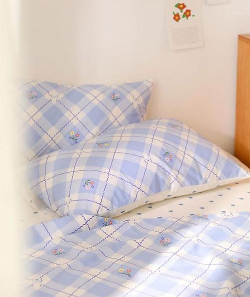 bedding sets cute blue plaid heart set kid teen adult,cotton twin full lovely home textile bed sheet pillow case duvet cover1
bedding sets cute blue plaid heart set kid teen adult,cotton twin full lovely home textile bed sheet pillow case duvet cover1