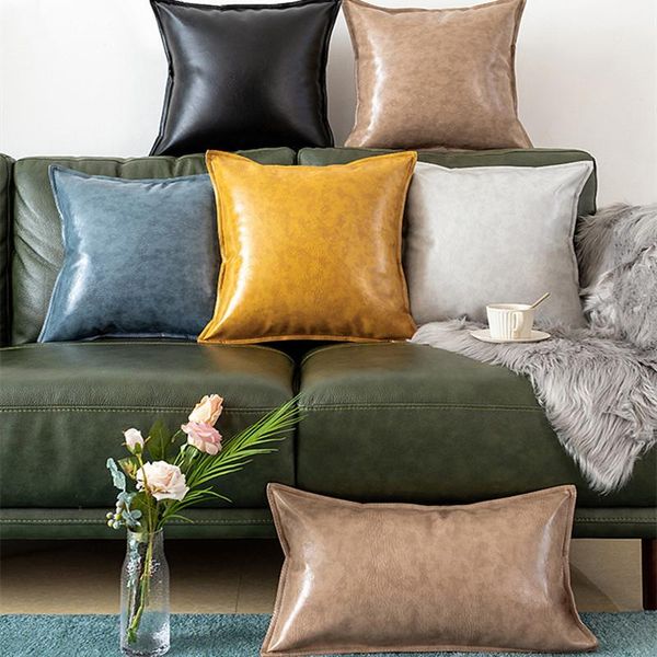 cushion/decorative pillow home decor soft pu leather cover yellow black grey decorative cushion 60x60cm sofa throw pillows car sham
cushion/decorative pillow home decor soft pu leather cover yellow black grey decorative cushion 60x60cm sofa throw pillows car sham
