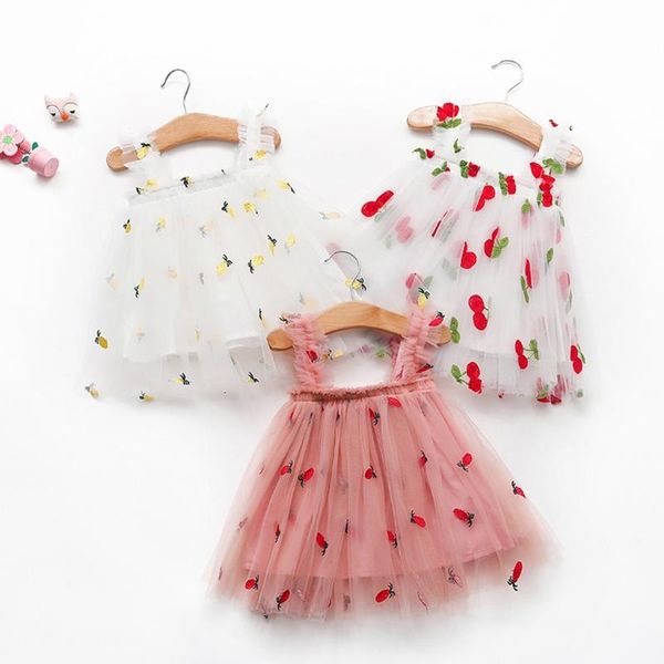 girl's dresses girls tulle dress summer strawberry straps princess baby kids sleeveless backless beach party vestidos 0-4 years, Red;yellow
girl's dresses girls tulle dress summer strawberry straps princess baby kids sleeveless backless beach party vestidos 0-4 years, Red;yellow