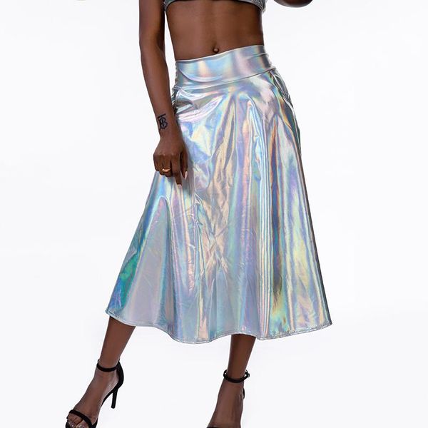 women a-line skirt midi bright gold pleated clubwear plus size high street pocket loose elastic wide waist dance skirts, Black
women a-line skirt midi bright gold pleated clubwear plus size high street pocket loose elastic wide waist dance skirts, Black
