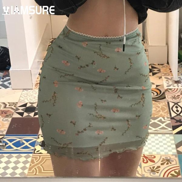 skirts iamsure prairie chic floral mesh skirt see through elastic waist mini women 2021 summer fashion casual streetwear, Black
skirts iamsure prairie chic floral mesh skirt see through elastic waist mini women 2021 summer fashion casual streetwear, Black
