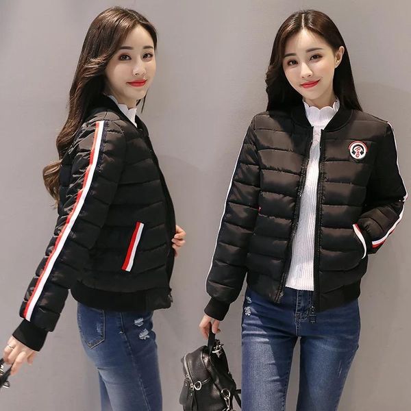 women's jackets short autumn winter jacket bomber women parka down coat cotton padded plus size ladies female 2021 fashion fall outerwe, Black;brown
women's jackets short autumn winter jacket bomber women parka down coat cotton padded plus size ladies female 2021 fashion fall outerwe, Black;brown