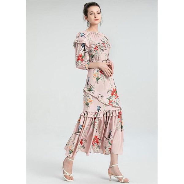 casual dresses women dress 2021 fashion designer runway o-neck three quarter sleeves print long np1695n, Black;gray
casual dresses women dress 2021 fashion designer runway o-neck three quarter sleeves print long np1695n, Black;gray