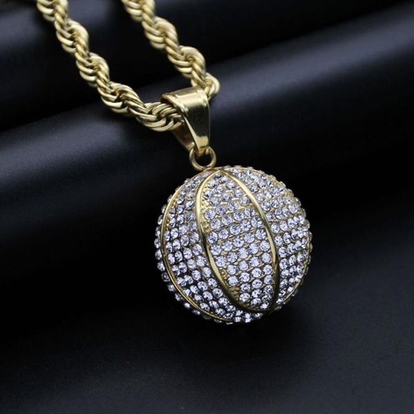 pendant necklaces hip hop bling iced out basketball stainess steel & pendants for men jewelry charm with chains, Silver
pendant necklaces hip hop bling iced out basketball stainess steel & pendants for men jewelry charm with chains, Silver