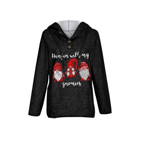 women's hoodies & sweatshirts women party streetwear clothes oversize womens casual fashion long sleeve o-neck christmas printed blouse, Black
women's hoodies & sweatshirts women party streetwear clothes oversize womens casual fashion long sleeve o-neck christmas printed blouse, Black