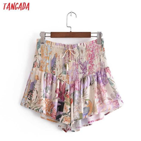 tangada women vintage summer floral print pleated shorts fashion elastic waist female casual short pants mujer 3h241 210609, White;black
tangada women vintage summer floral print pleated shorts fashion elastic waist female casual short pants mujer 3h241 210609, White;black