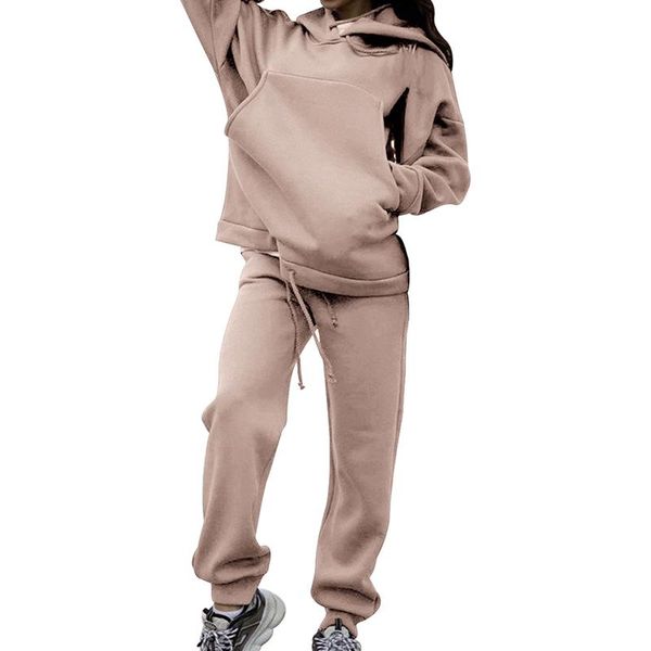 two piece set sport suit female sweatshirt oversized hoodie outfits pullover casual women's tracksuit winter clothes moda 2021 tracksui, Gray
two piece set sport suit female sweatshirt oversized hoodie outfits pullover casual women's tracksuit winter clothes moda 2021 tracksui, Gray