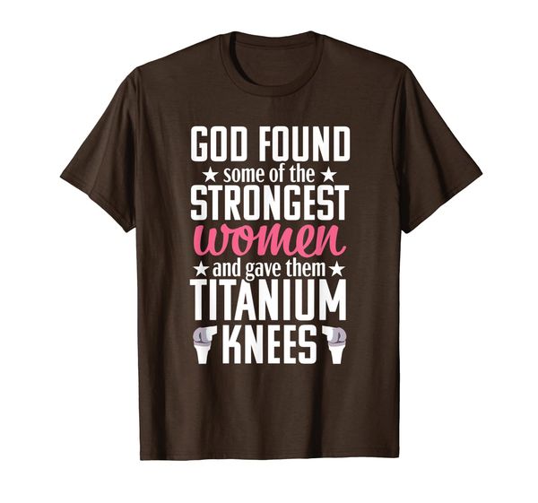 knee replacement funny strongest surgery recovery gift t-shirt, White;black 
knee replacement funny strongest surgery recovery gift t-shirt, White;black