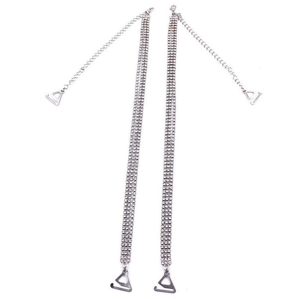 chains women adjustable bra holder anti skid strap rhinestone geometric shoulder chain fashion wedding bridal jewelry, Silver
chains women adjustable bra holder anti skid strap rhinestone geometric shoulder chain fashion wedding bridal jewelry, Silver