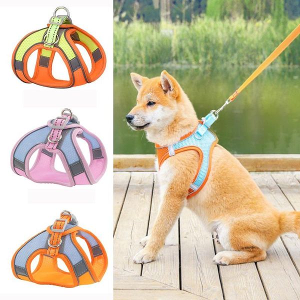 dog collars & leashes pet harness strap for small medium large puppy cat adjustable reflective breathable light vest-style walking lead leas
dog collars & leashes pet harness strap for small medium large puppy cat adjustable reflective breathable light vest-style walking lead leas