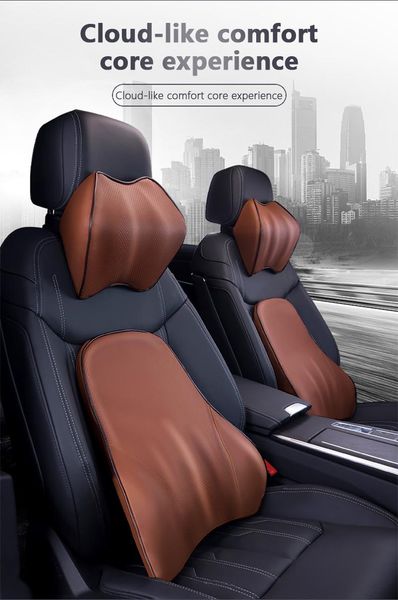 seat cushions pu punch leather car neck pillow memory foam auto back headrest lumbar supports travel accessories
seat cushions pu punch leather car neck pillow memory foam auto back headrest lumbar supports travel accessories