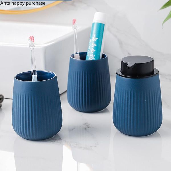 ceramic bathroom kit toiletries wash three-piece suit mouth cup lotion bottle home decoration accessories supplies bath accessory set
ceramic bathroom kit toiletries wash three-piece suit mouth cup lotion bottle home decoration accessories supplies bath accessory set