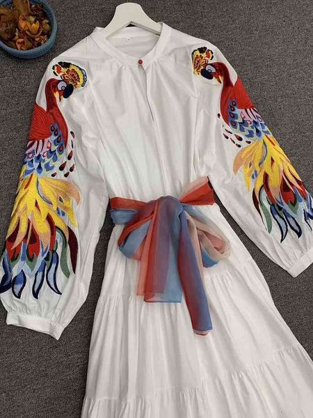 dress bohemian summer casual beach women phonix print rainbow belt patchwork sleeve white maxi dress long lady, Black;gray
dress bohemian summer casual beach women phonix print rainbow belt patchwork sleeve white maxi dress long lady, Black;gray