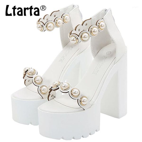 summer chunky-heel platform 14cm heels pearl sandals ultra-high-heel peep-toe zyw1, Black
summer chunky-heel platform 14cm heels pearl sandals ultra-high-heel peep-toe zyw1, Black