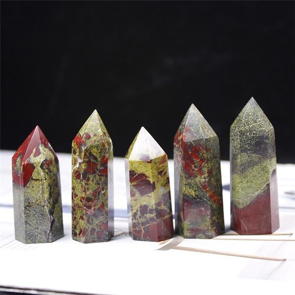 decorative objects & figurines natural dragon blood stone crystal points healing wand handmade energy ornaments minerals crafts home decorat
decorative objects & figurines natural dragon blood stone crystal points healing wand handmade energy ornaments minerals crafts home decorat