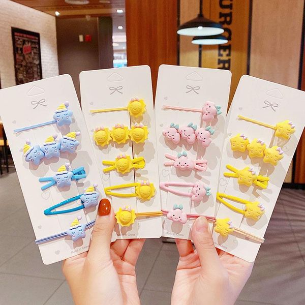 hair accessories 6pcs/set girls cute cartoon star cloud sun hairpins kids lovely decorate headband clips fashion, Slivery;white
hair accessories 6pcs/set girls cute cartoon star cloud sun hairpins kids lovely decorate headband clips fashion, Slivery;white