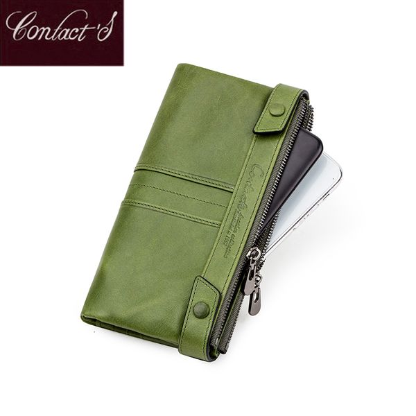 classic wallets contacts genuine leather women zipper rfid card holder s for fashion female hasp cion purse phone clutch bag, Red;black
classic wallets contacts genuine leather women zipper rfid card holder s for fashion female hasp cion purse phone clutch bag, Red;black