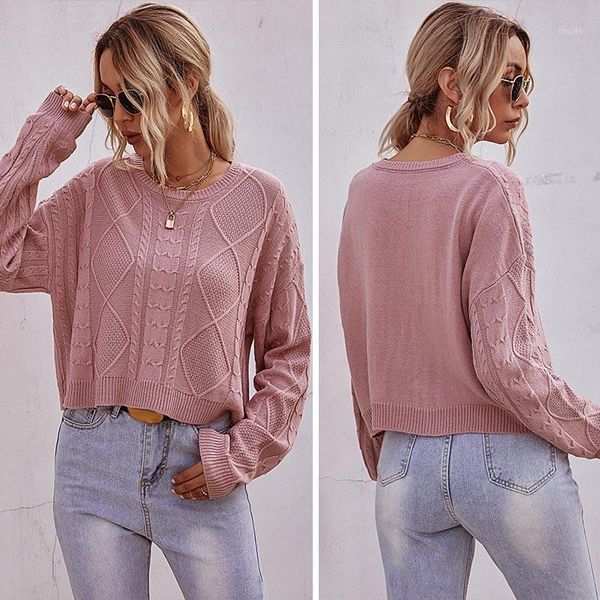 women's sweaters casual twist for women cropped jumpers knitwear long sleeve round neck solid pullovers pink, White;black
women's sweaters casual twist for women cropped jumpers knitwear long sleeve round neck solid pullovers pink, White;black