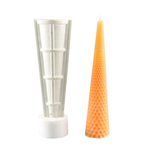craft tools home decoration honeycomb conical shape candle mold 6.5*29.5cm kaarsen maken silicone resin
craft tools home decoration honeycomb conical shape candle mold 6.5*29.5cm kaarsen maken silicone resin