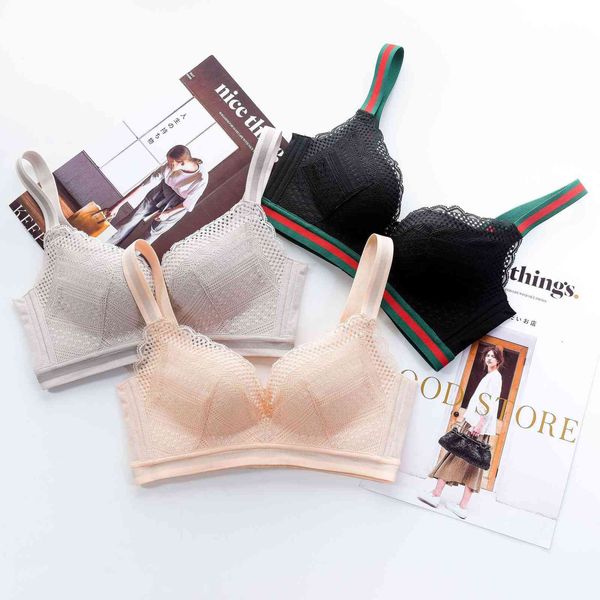 bra set charming lace traceless no steel ring women's small chest underwear gathered adjustable suit, Red;black
bra set charming lace traceless no steel ring women's small chest underwear gathered adjustable suit, Red;black