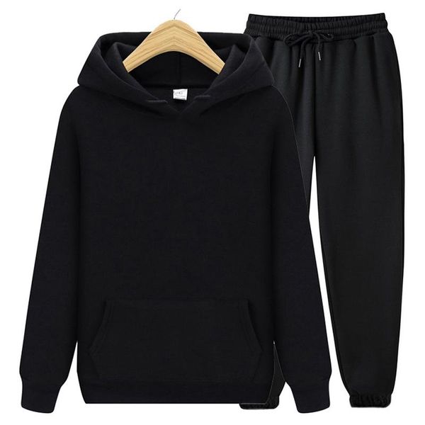 women's hoodies & sweatshirts 2021 women casual pullover sportswear suit solid color hoodie + pants set autumn and winter fashion hoode, Black
women's hoodies & sweatshirts 2021 women casual pullover sportswear suit solid color hoodie + pants set autumn and winter fashion hoode, Black