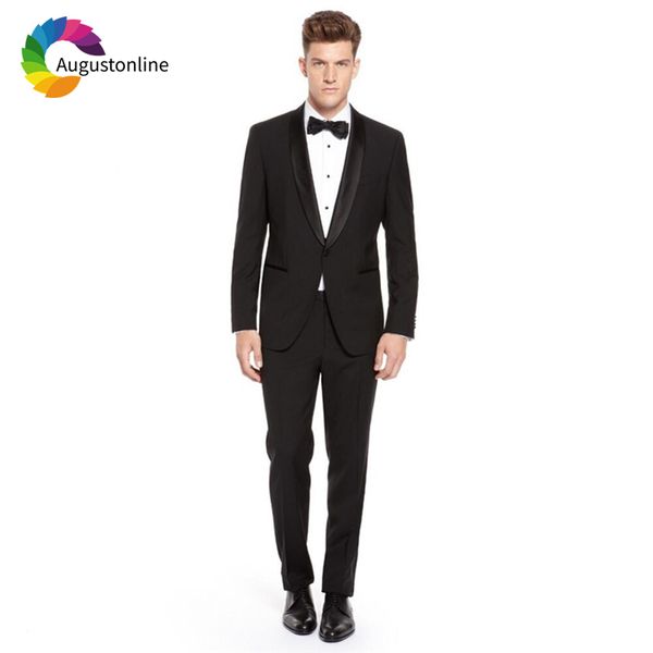 men's suits & blazers black wedding men groom wear tuxedos 2 pieces (jacket+pants) shawl lapel bridegroom man costume homme b, White;black
men's suits & blazers black wedding men groom wear tuxedos 2 pieces (jacket+pants) shawl lapel bridegroom man costume homme b, White;black