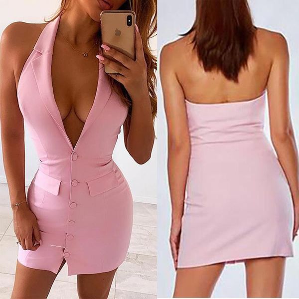 summer women's dresses feminine v-neck dress button pocket brief elegant solid color sleeveless flare vestidos casual, Black;gray 
summer women's dresses feminine v-neck dress button pocket brief elegant solid color sleeveless flare vestidos casual, Black;gray