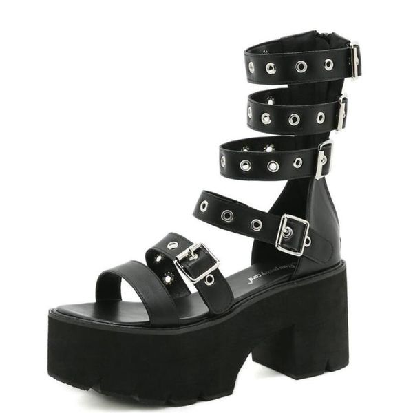 sandals open toe rome style high heels fashion buckle gladiator shoes woman demonias platform women summer, Black
sandals open toe rome style high heels fashion buckle gladiator shoes woman demonias platform women summer, Black