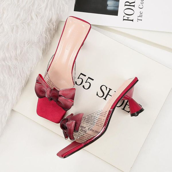 sandals the summer women shoes middle heel 6cm square toe transparent tape bowknot glass with daily wear take western style, Black
sandals the summer women shoes middle heel 6cm square toe transparent tape bowknot glass with daily wear take western style, Black